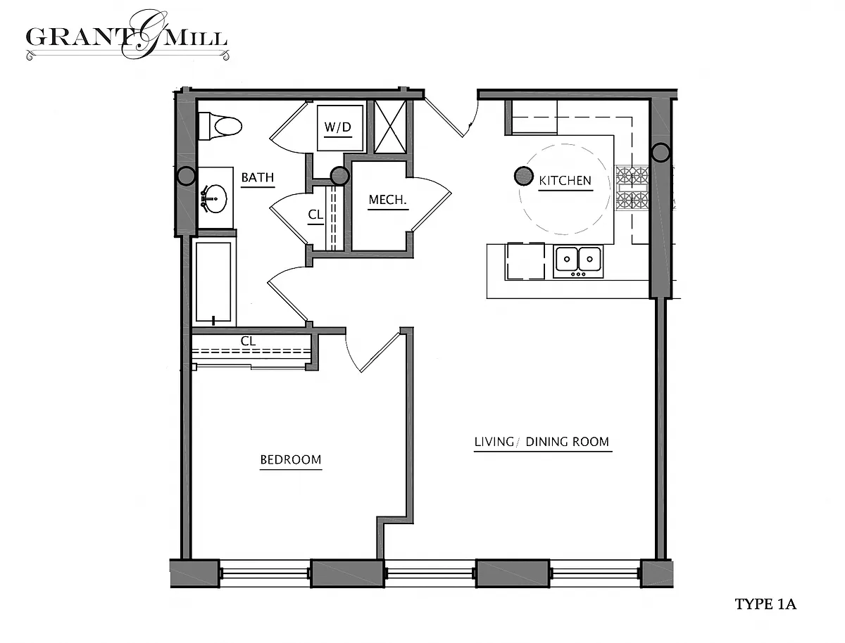 Floor plan 1A