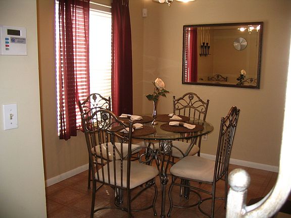 Breakfast nook. 