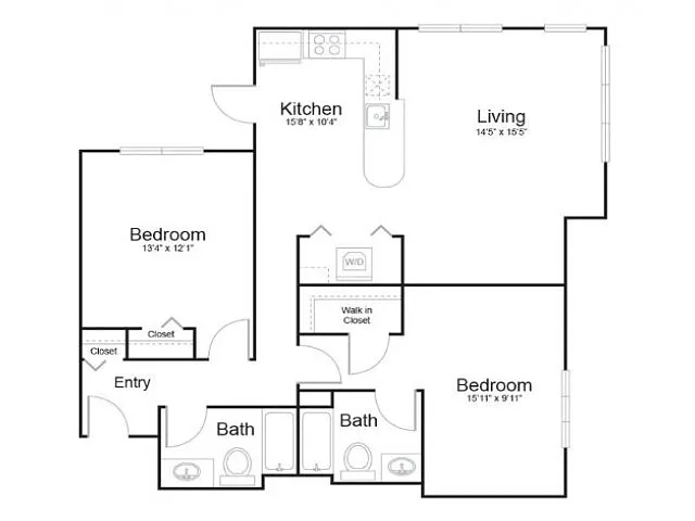 Floor plan 2H2