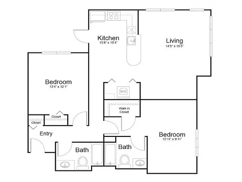 Floor plan 2H2