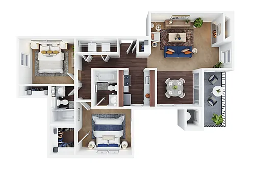 Floor plan Meridian