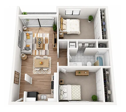Floor plan The St. Johns