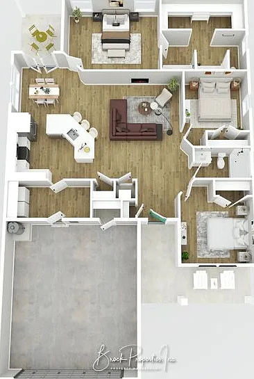 3 bed, 2.0 bath, 1500 sqft, $2,150 — Photo 3