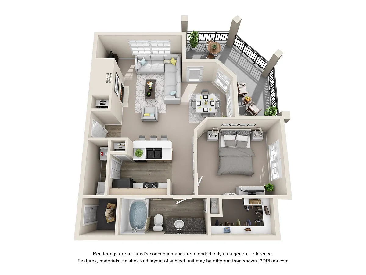 Floor plan A2, The Woods