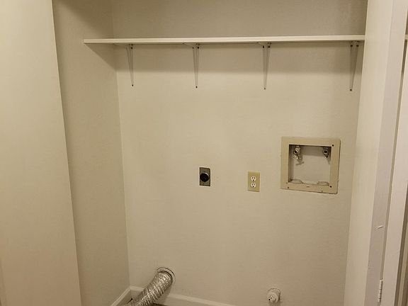 Downstairs laundry area