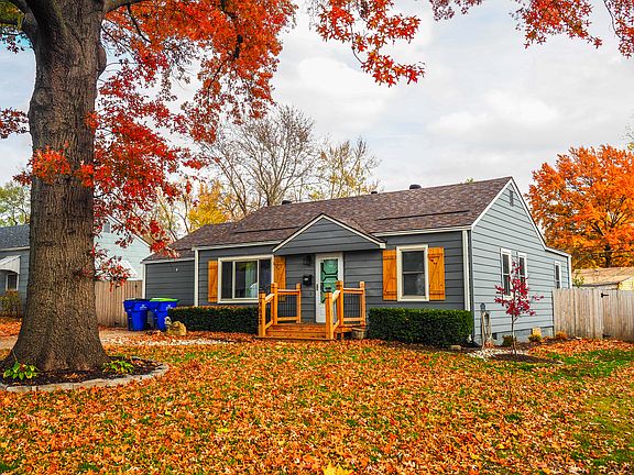 front yard and side of house