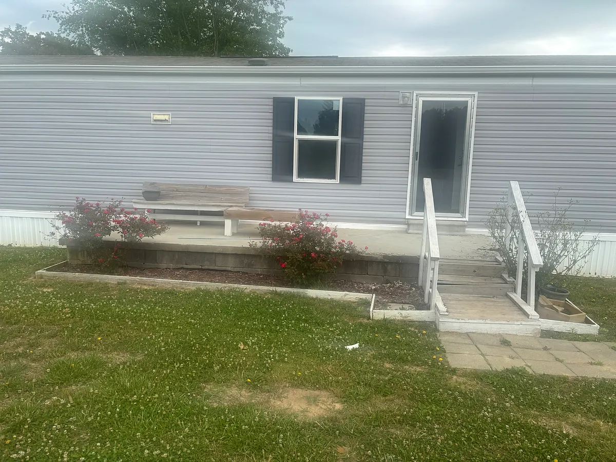 Front of Mobile Home. - 8140 Brownsville Rd