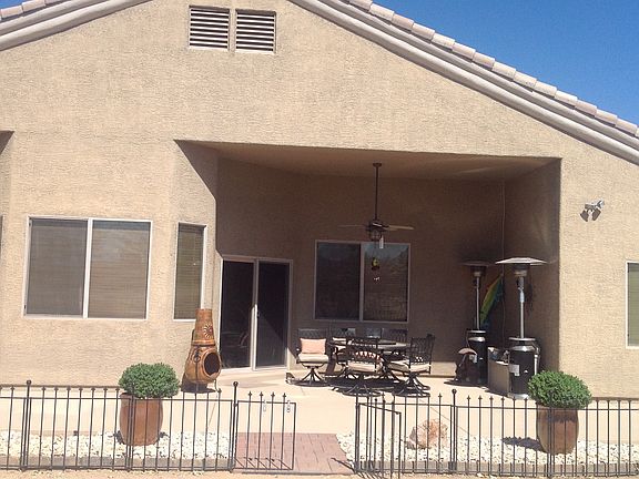 Backyard patio