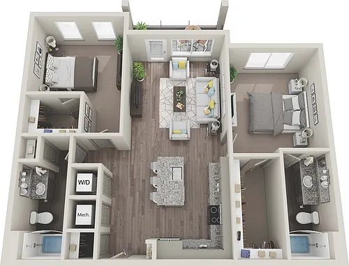 Floor plan B1