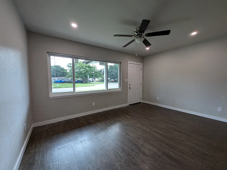 Living Room with plenty of natural light