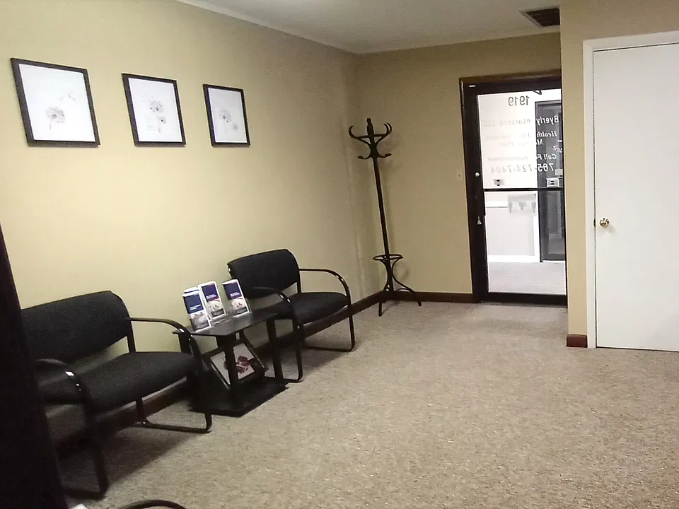 Reception area