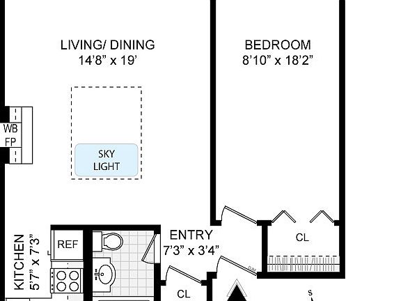 2nd image of 223 W 14th St APT 4A