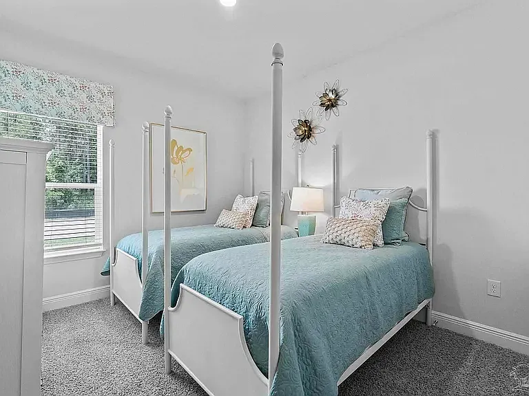 1st bedroom (model photo)