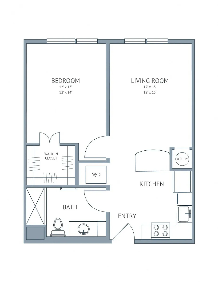 Floor plan Van Gogh