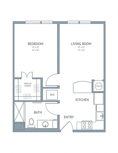 Floor plan Van Gogh