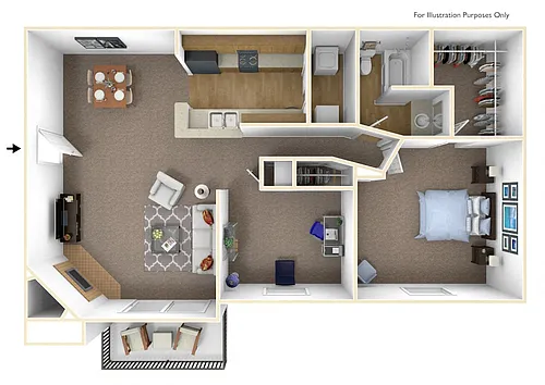 Floor plan The Abbey