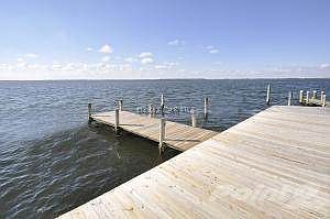 BAY FRONT DEEDED DOUBLE PIER