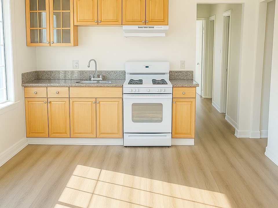 Open kitchen. Plenty of room for a table. Kitchen opens up to the spacious family/living room.