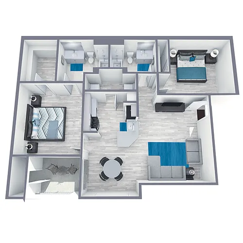 Floor plan B2 Gold