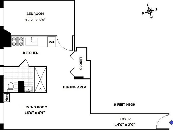 2nd image of 340 E 6th St APT 13