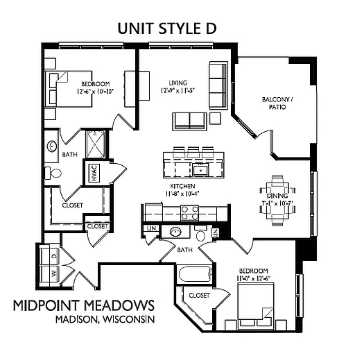Floor plan D