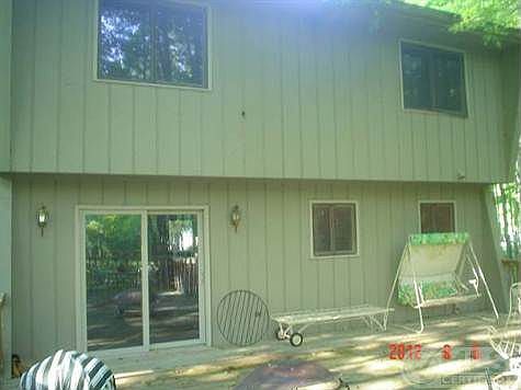 view of rear of house