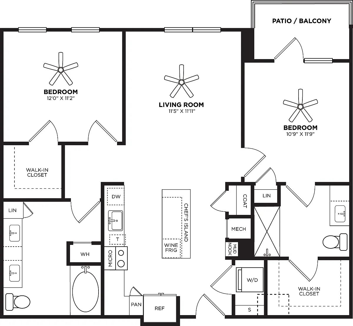 Floor plan B8