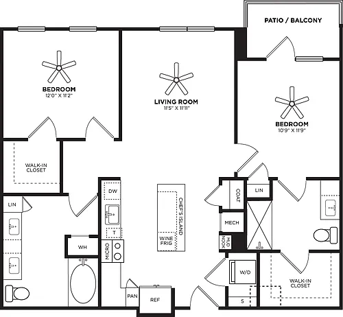 Floor plan B8