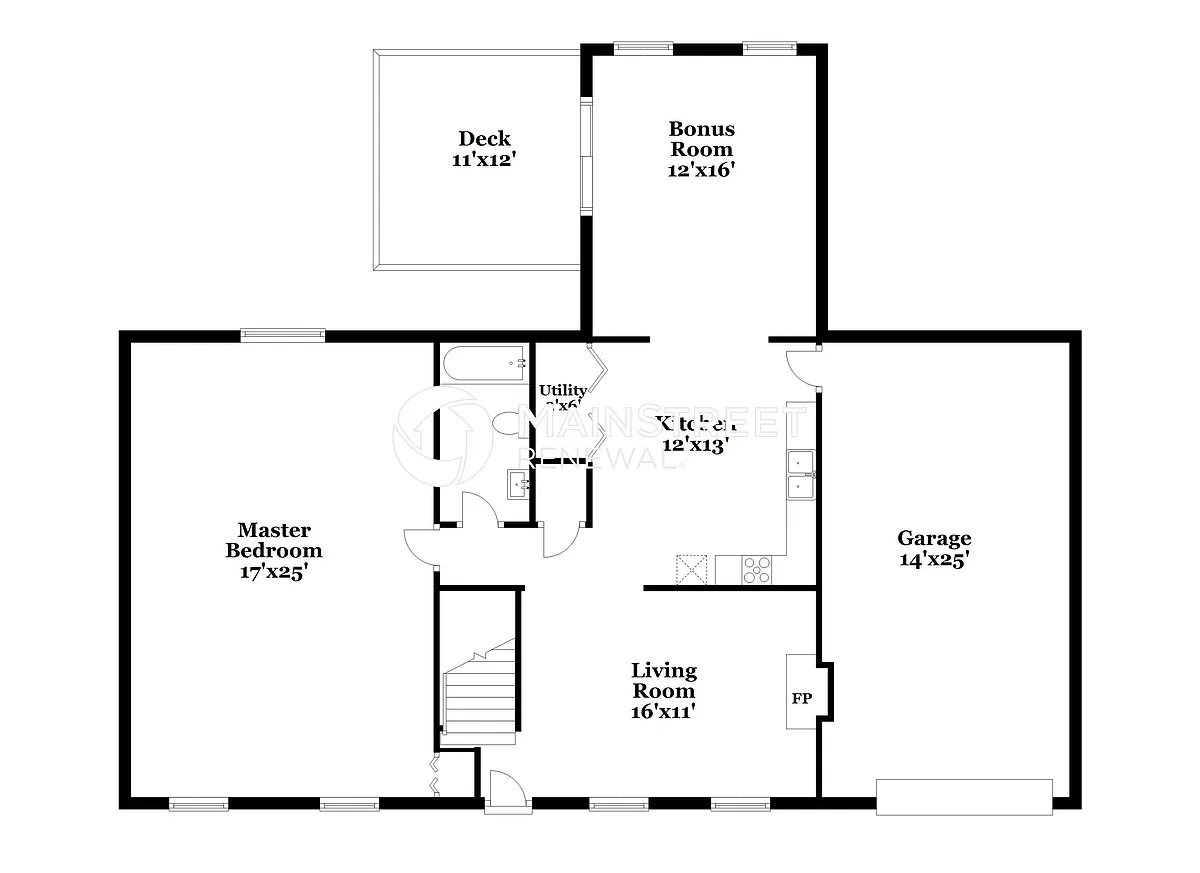 Floor Plan - 7613 Blue Boy Pl