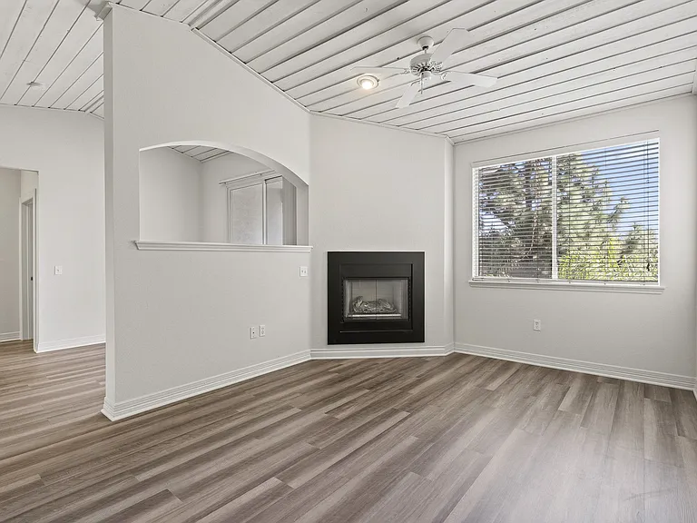 Fireplaces in select units
