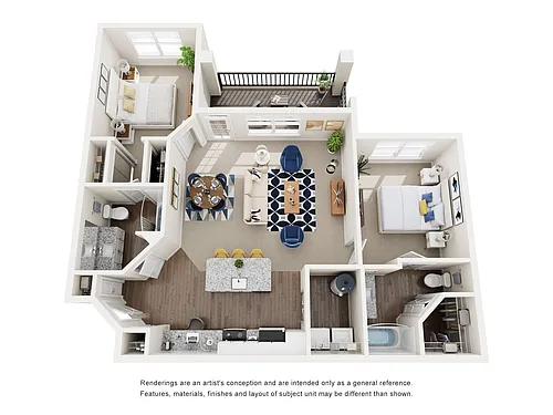 Floor plan B4 - Saxton
