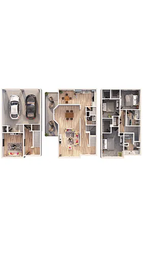 Floor plan C4 - Denver Carriage House