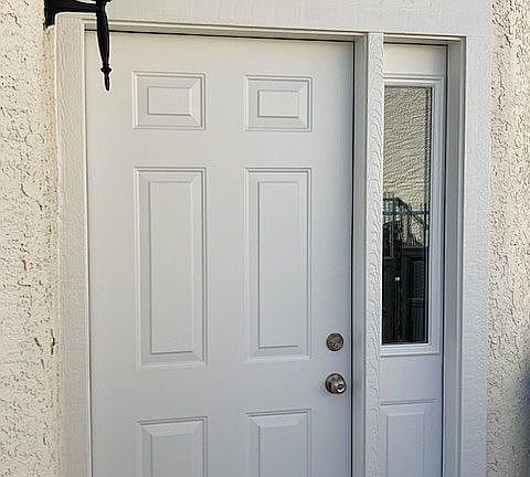 New Anderson door entrance