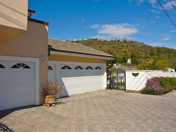Entrance to garage