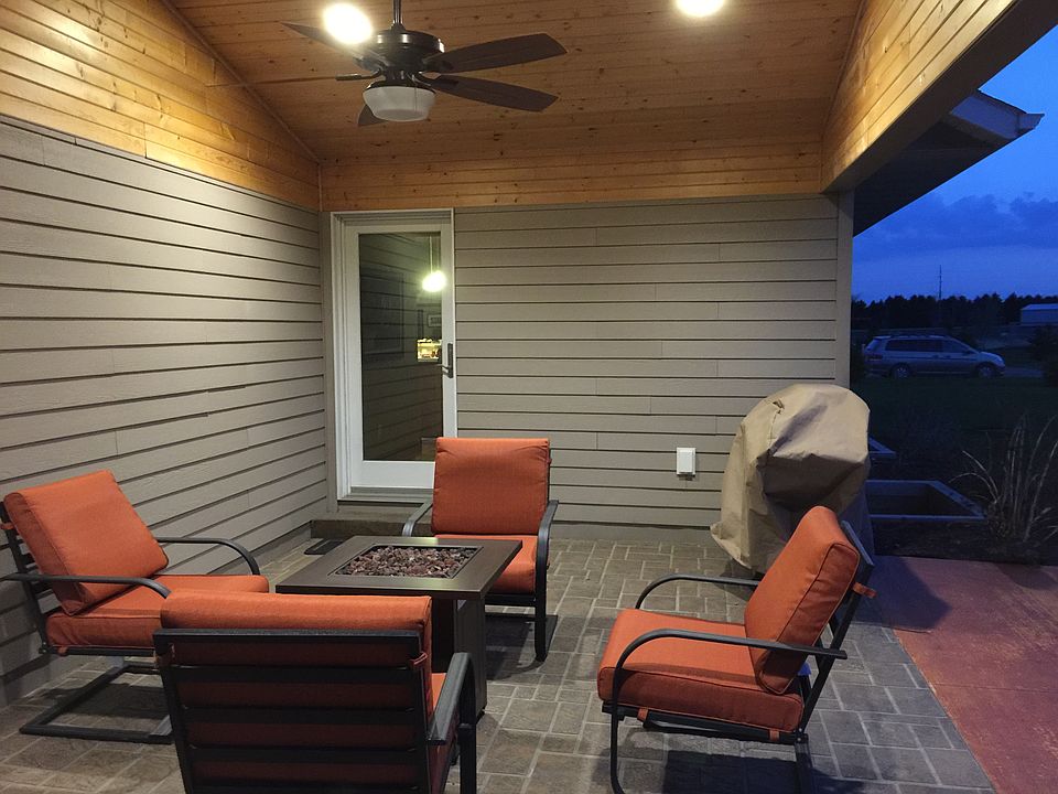 Covered patio
