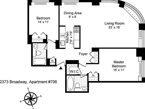 2nd image of 2373 Broadway APT 706