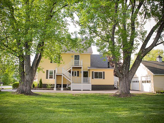 Side yard looking north