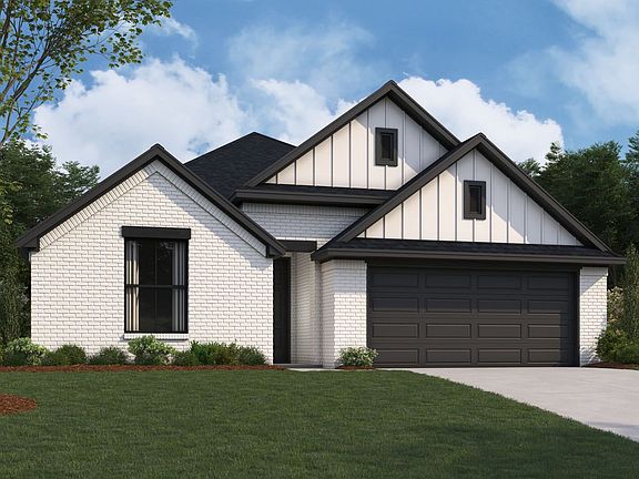 The Austin Modern Farmhouse Elevation