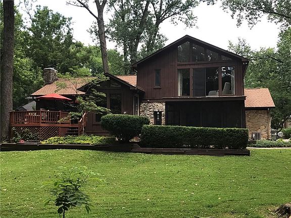 View of the back of the home.