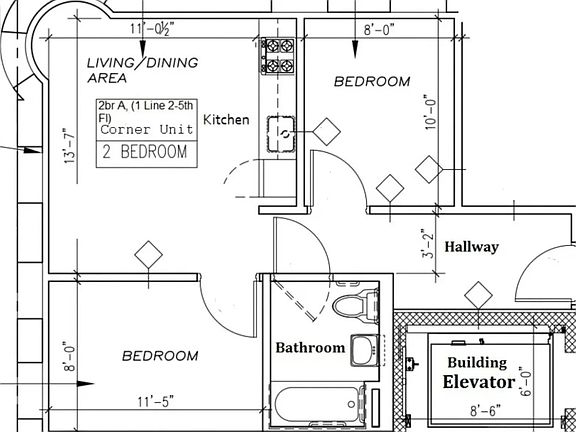 2nd image of 2375 Adam Clayton Powell Jr Blvd #Penthouse