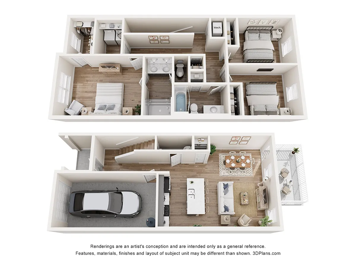 Floor plan Parrish