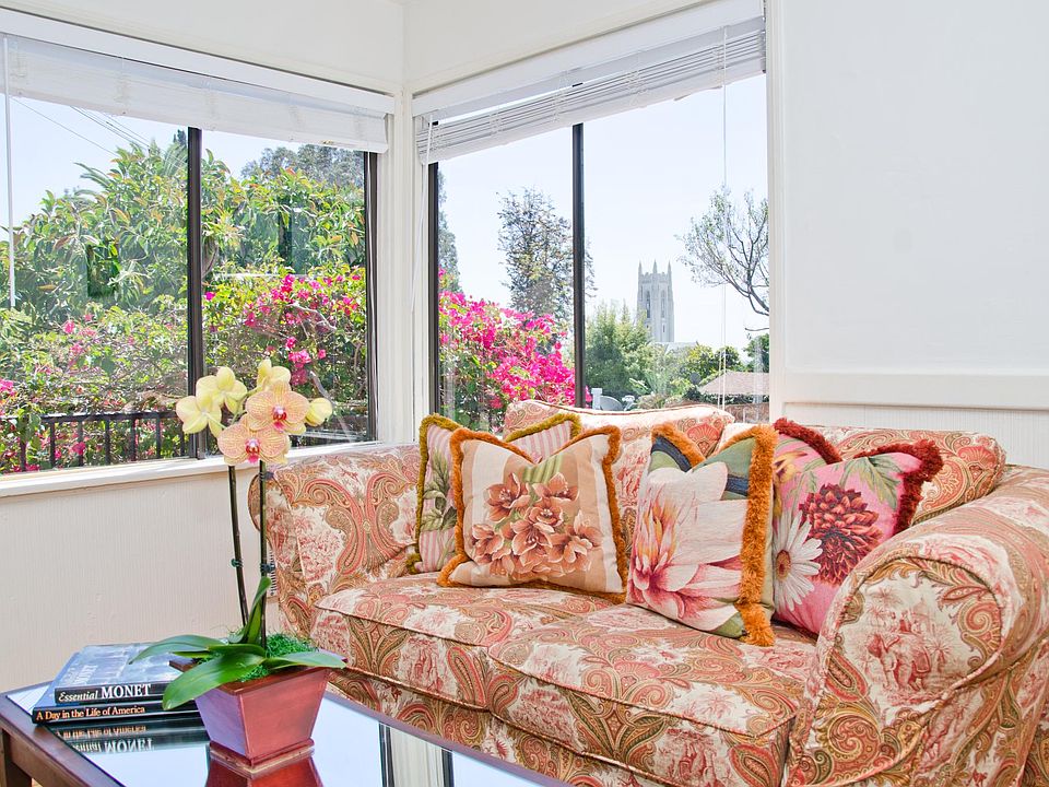 Lovely views from large picture windows