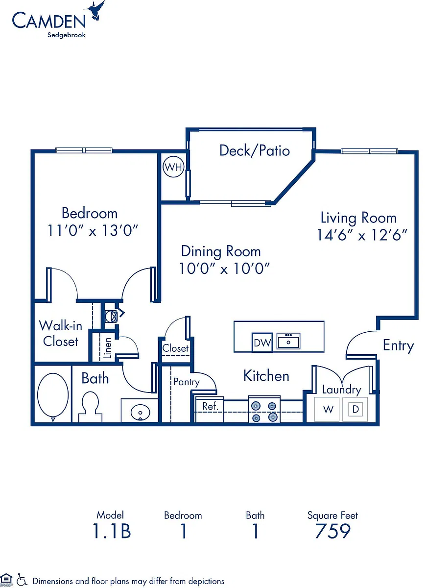Floor plan 11B