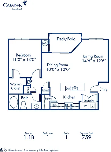 Floor plan 11B