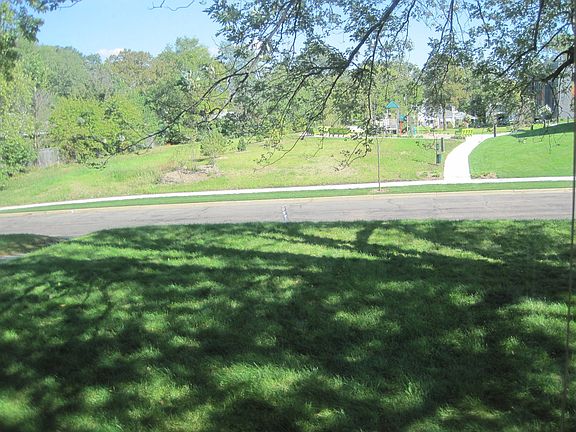 View out living room picture window