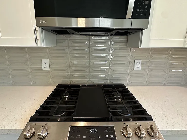 Brand new stovetop/oven and microwave