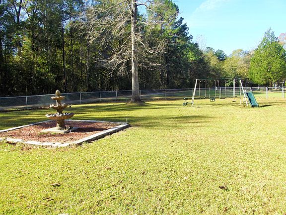 Fenced in front yard
