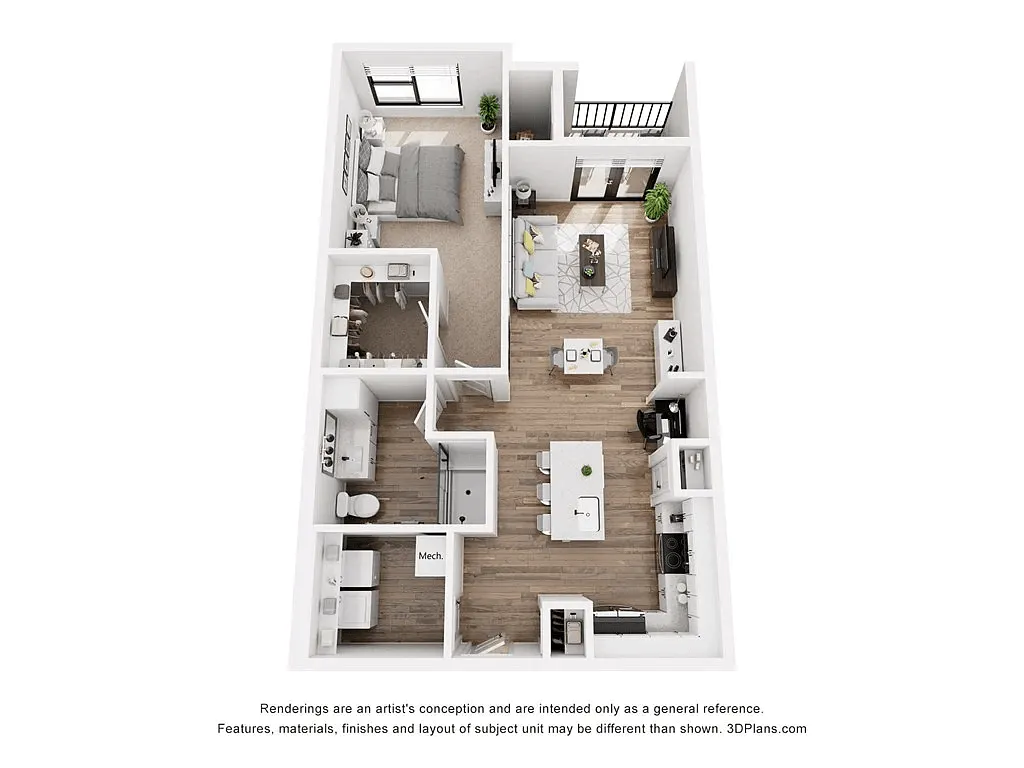 Floor plan Peninsula
