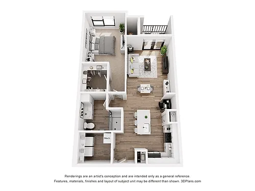 Floor plan Peninsula
