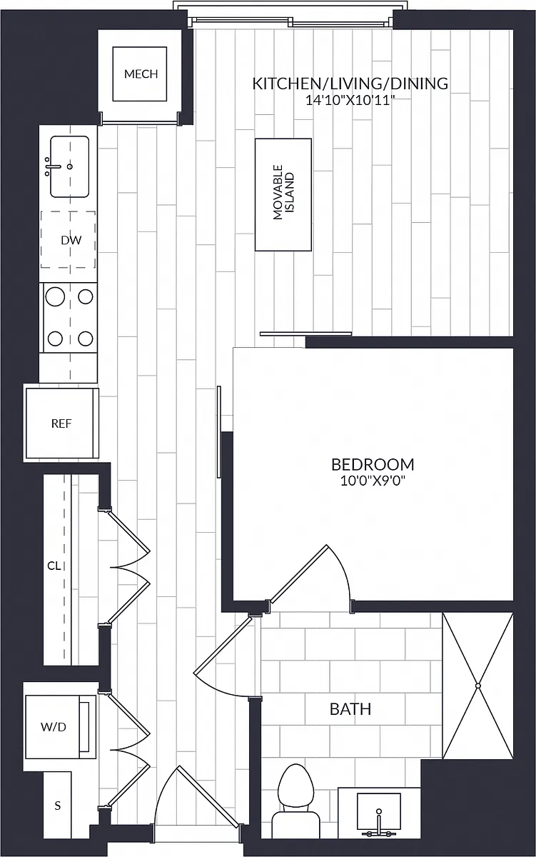 Floor plan A1-0A-ANSI